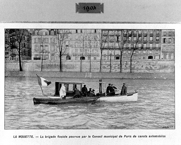 Histoire de la brigade fluviale, les gardiens de la Seine - LA MOUETTE