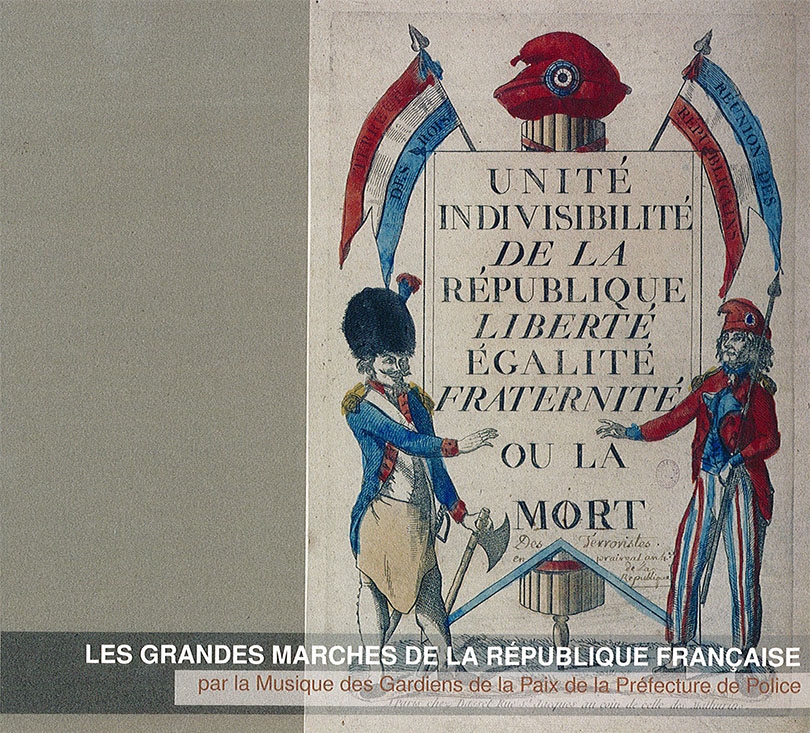 Couverture Grandes marches de la République française