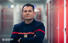 Lieutenant-colonel David Ménigon, Officier référent à la Brigade des sapeurs-pompiers de Paris (BSPP)