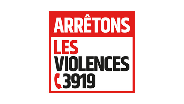 Arrêtons les violences - Téléphone 3919