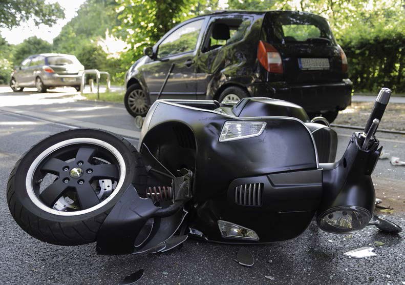 Accident deux roues