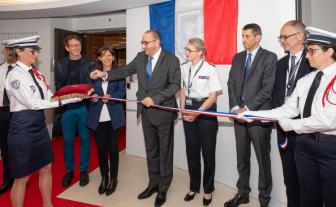 Laurent Nuñez inaugure la nouvelle salle de commandement de la DSPAP