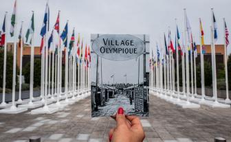 Photo montrant le village olympique de 1924 et celui de 2024